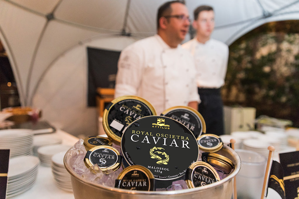 ATTILUS - CAVIARLÆKKERIER OG GOURMET PÅ LEIPZIGS GOURMETFESTIVAL