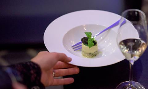 UNIK CAVIAR-SMAGNING I BERLIN