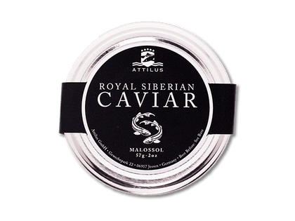 KONGELIG SIBIRISK CAVIAR (Pasteuriseret)